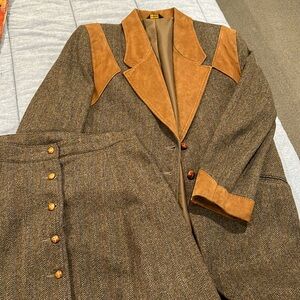 Red River Collection blazer and skirt.